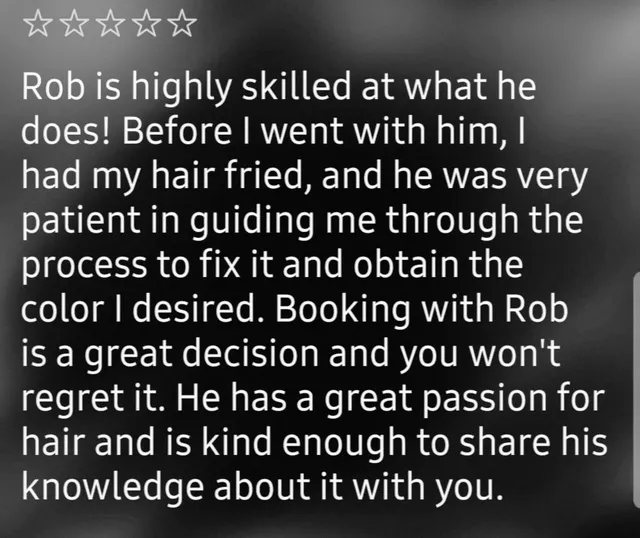 Rob The Hair Viking at Generations Salon