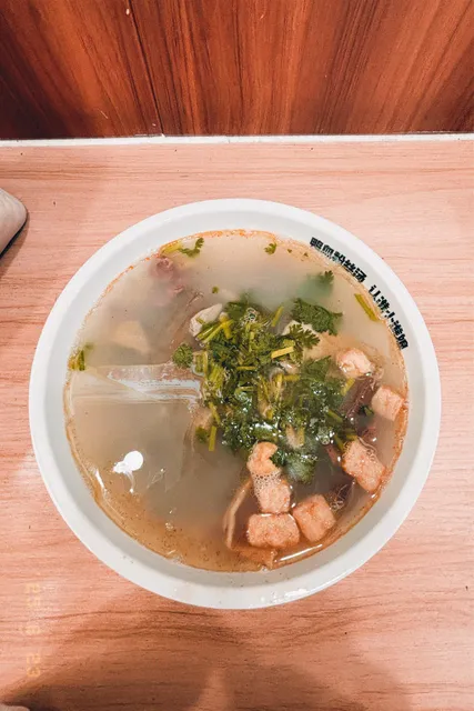 Nanjing Duck Blood Vermicelli Soup