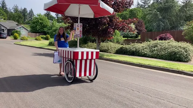 Sunny Day Sweets Ice Cream Mobile Cart