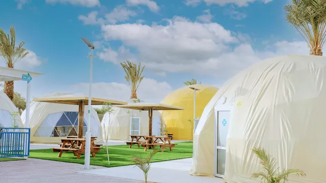 קמפ סהרה - אתר גלמפינג בצפון ים המלח