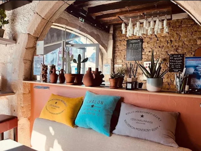 Bar à vin sur la place