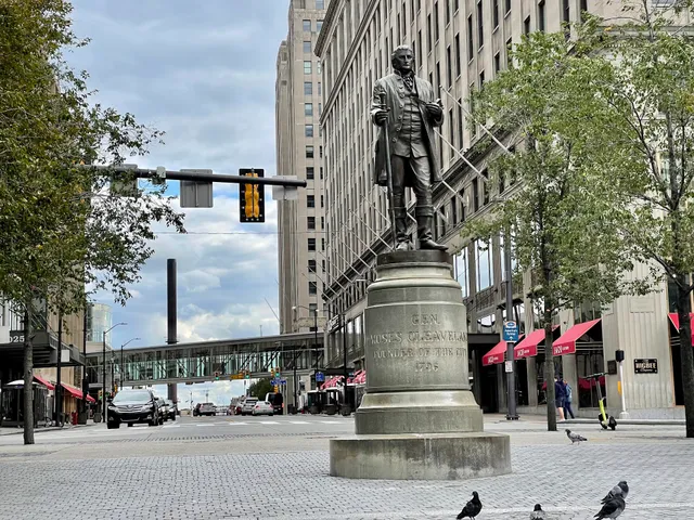 General Moses Cleaveland Statue