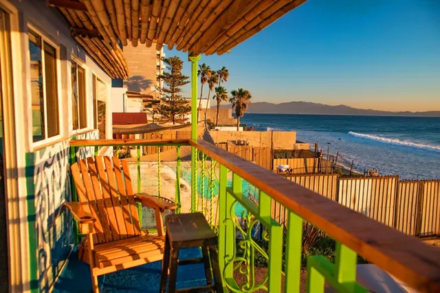 Ay papáya en la playa