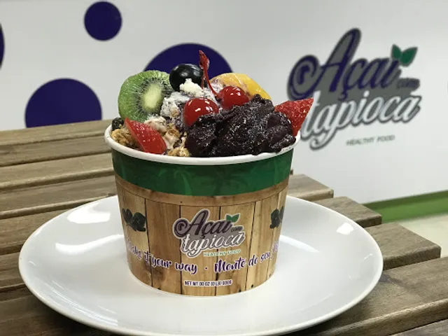 Açaí com Tapioca