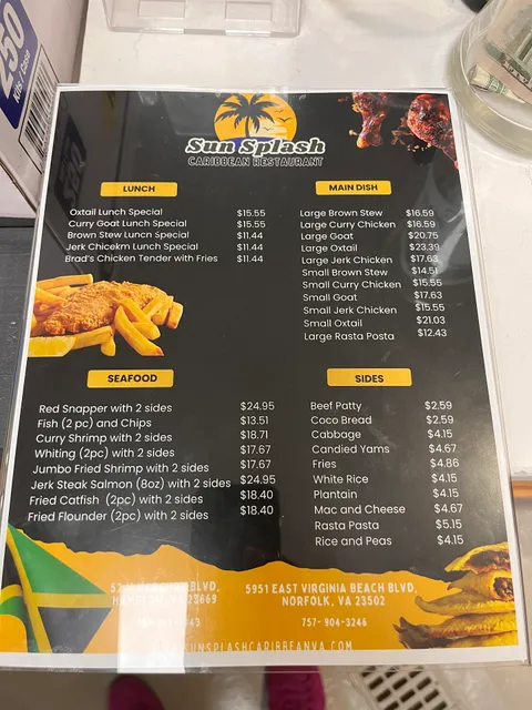 Sunsplash Caribbean Restaurant