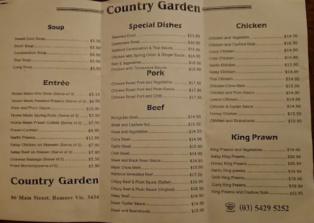 Country Garden Chinese Restaurant
