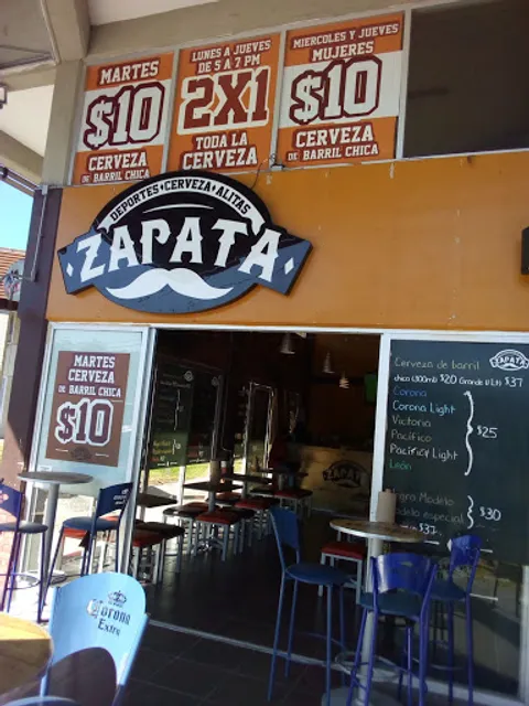 Deportes, Cerveza y Alitas Zapata