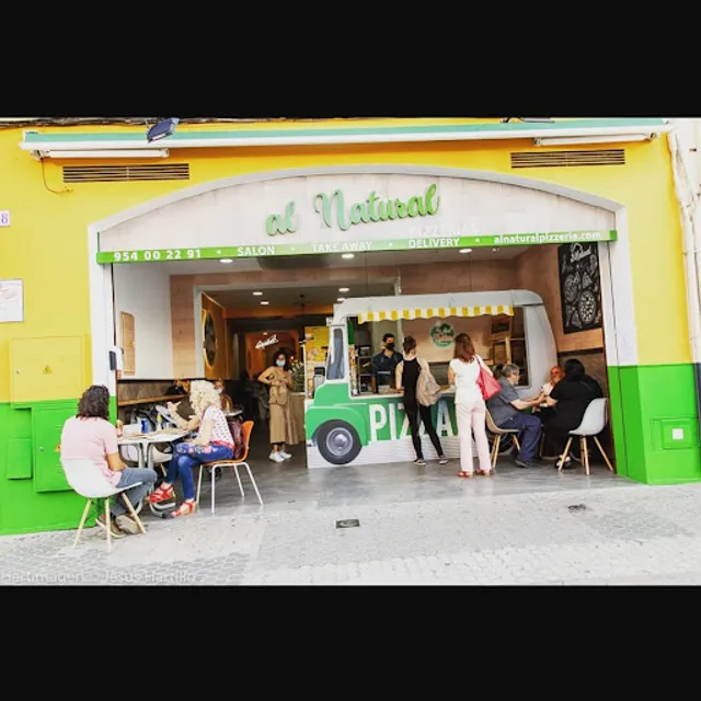 Pizzeria Al natural, pizza Natural y Ecológica