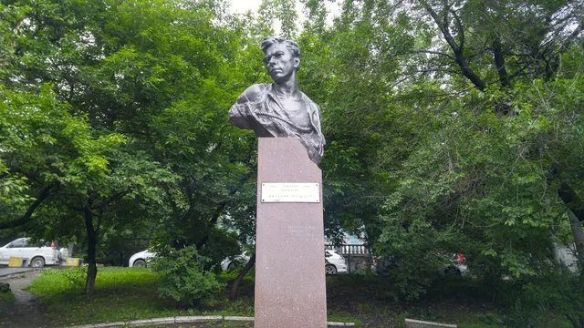 Monument to the hero Komsomolets V.B.Banevuru