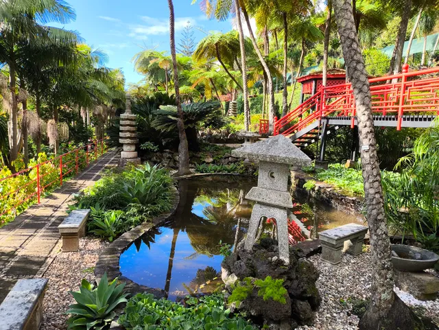 Statue jardin tropical Funchal