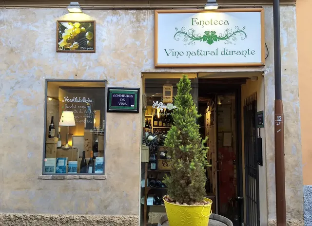 Enoteca Vino natural durante