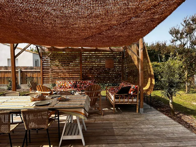 Maison Ginette - Maison avec piscine chauffée pour 8 pers à Oléron