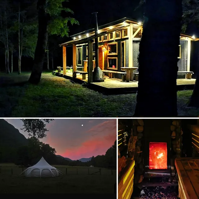 BrazoAncho Lodge, Río Liucura, sector carhuello, Pucon,