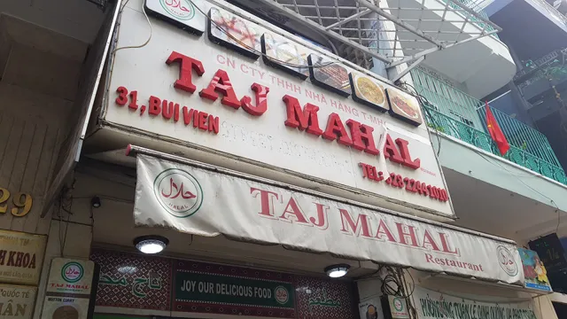 Taj Mahal restaurant and hotel