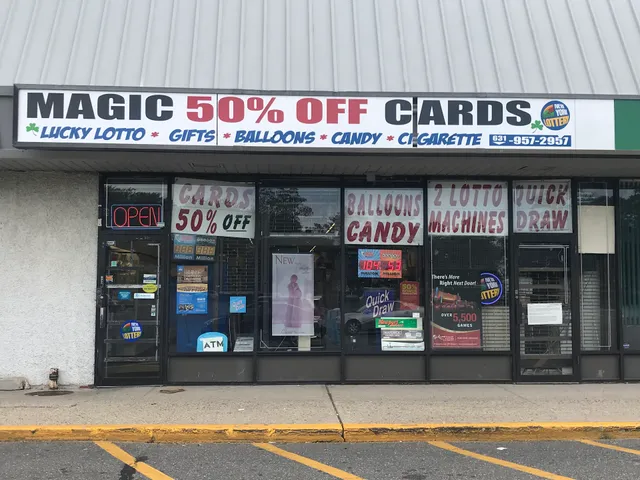 Magic 50% Off Cards, Gifts and Smoke
