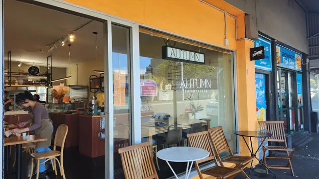 Autumn bakery cafe