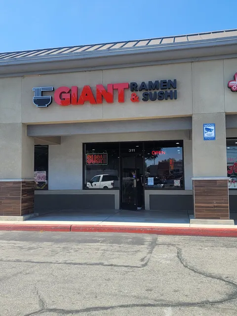 Giant Ramen and Sushi