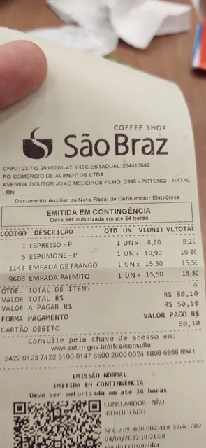 São Braz Coffee Shop - Ferreira Costa