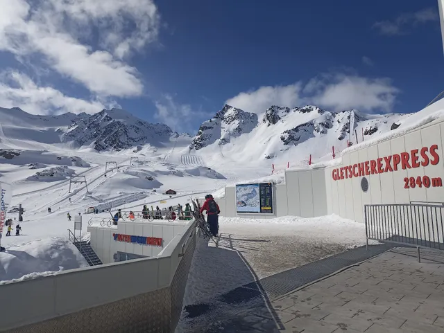 Gletscherexpress Bergstation