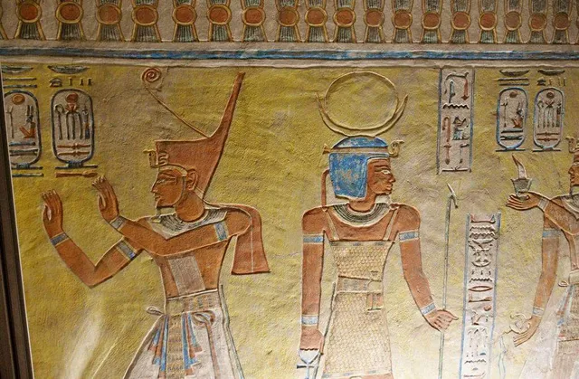 QV44 Tomb Of Prince Kha em wast