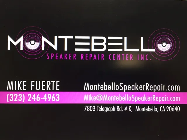 Montebello Speaker Repair Inc.