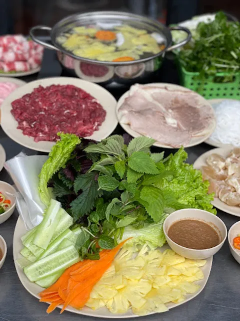 Bò Nhúng Dấm Xã Đàn