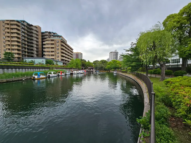 Yokojukken-gawa Waterside Park Boat House