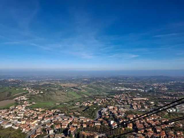 Punto Panoramico arrivo funivia San Marino