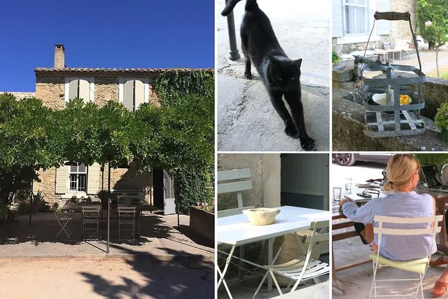 At the Ferme des Sablons