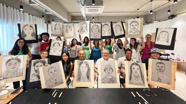 Chalk N Pencils Art Studio @ New Bahru