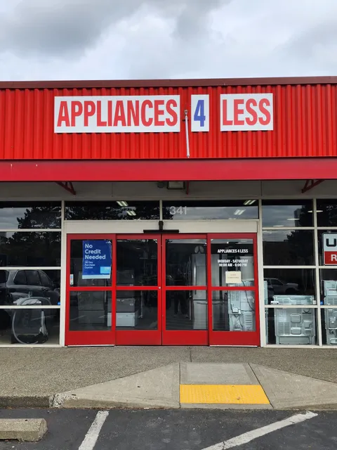 Appliances 4 less, Tukwila (Discount store and Scrached and Dented appliances)