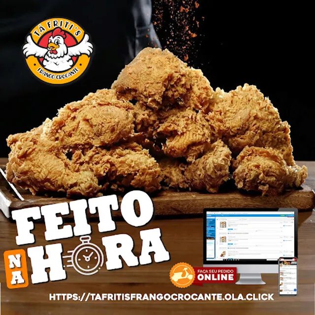 Tá Fritis Frango Frito Crocante