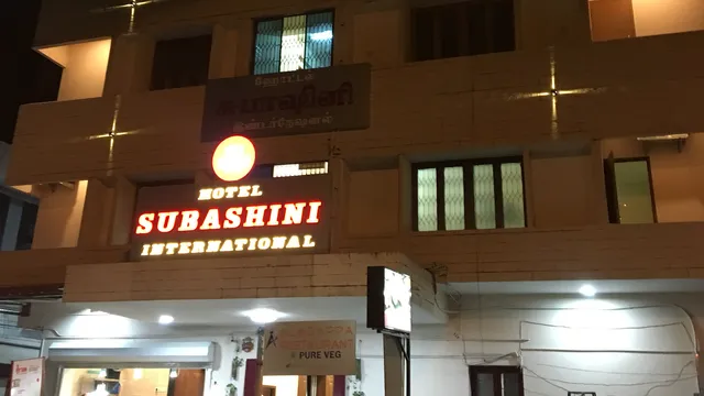 Hotel Subashini International and Lodge