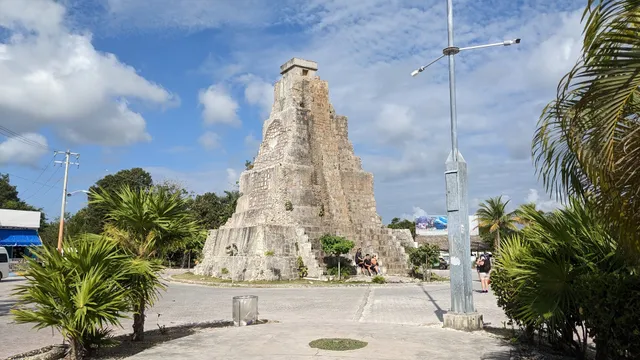 Mayan Temple replica
