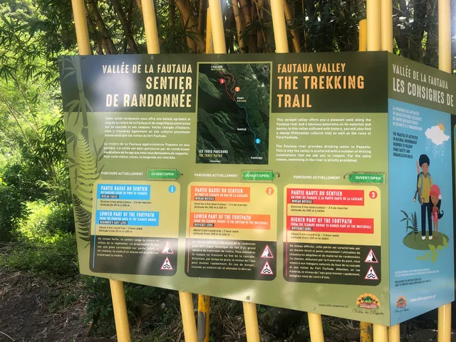 Fautaua Valley Falls Trailhead