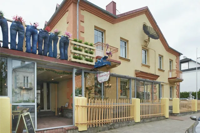 Flamingo, cafe, Femijas