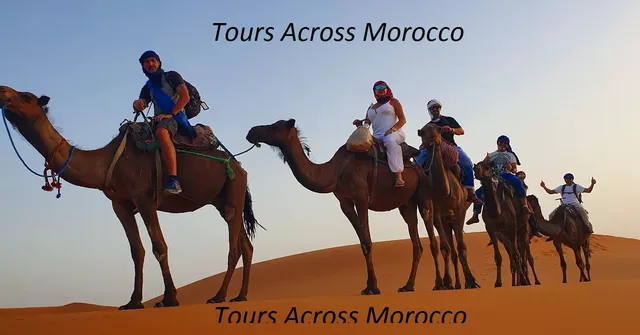 Tours Across Morocco camel-trekking camp