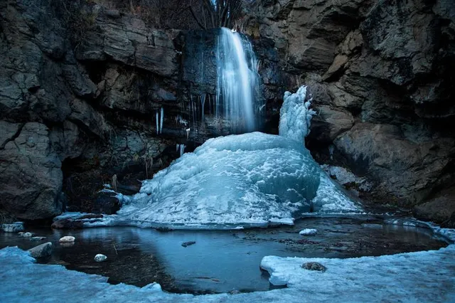 Adams Canyon Lower Falls - Access by Adams Canyon main trailhead