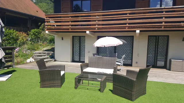 Au bout du lac d'Annecy