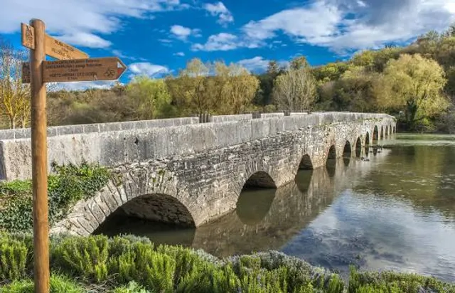 Puente Romano De Trespuentes / Hiruzubiko zubi Erromatarra