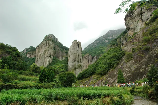 Dalongqiu Scenic Area of Yandang Mountain