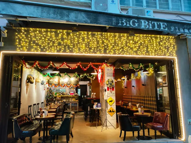 The Big Bite Flame Grill