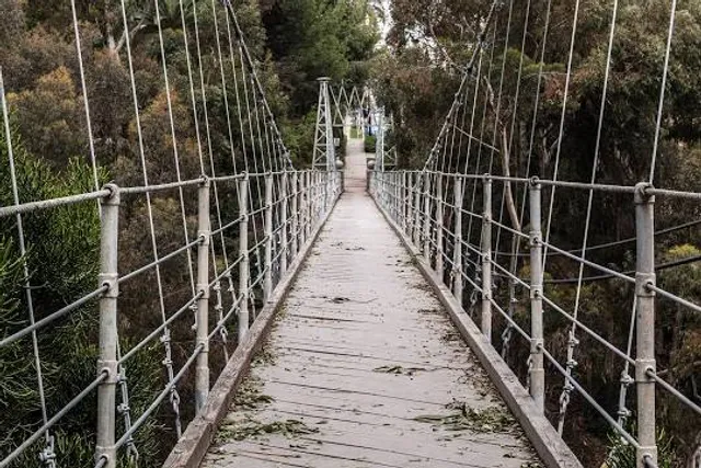 Spruce Street Suspension Bridge