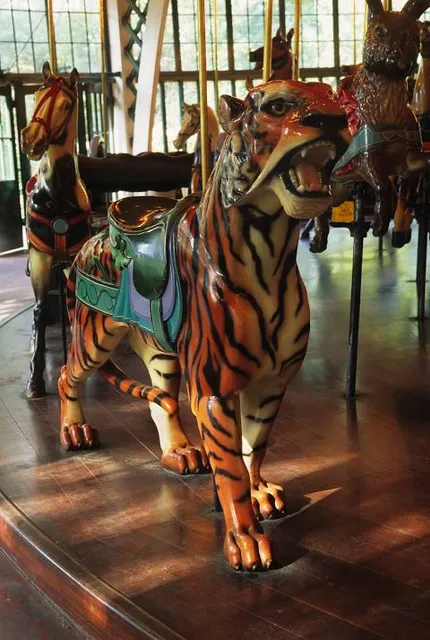 The Dentzel Antique Carousel at Highland Park