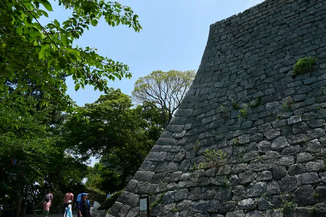 Marugame Castle Stone Walls' Beauty