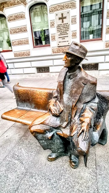 Julian Tuwim Monument, Łódź