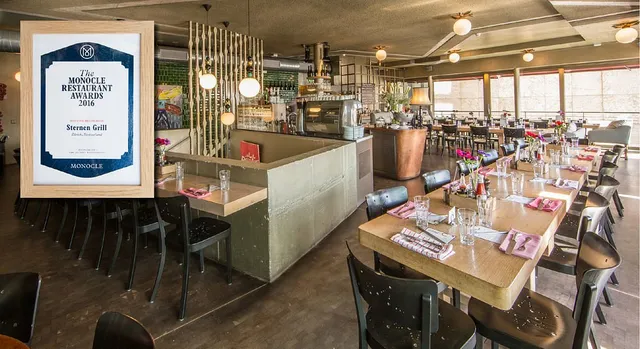 Sternen Grill + Sternen Grill Restaurant im oberen Stock.