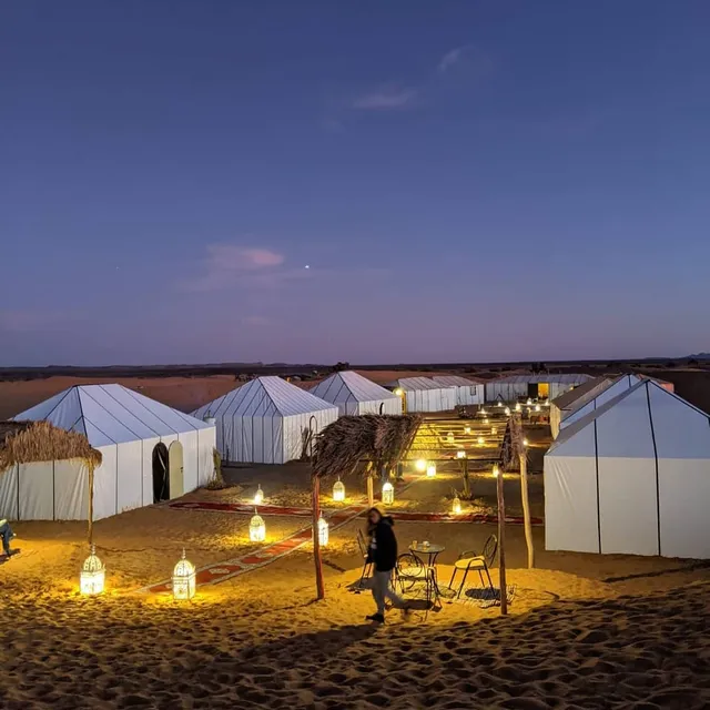 Deep desert camp