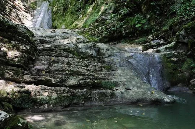 Cammino Tignale waterfalls
