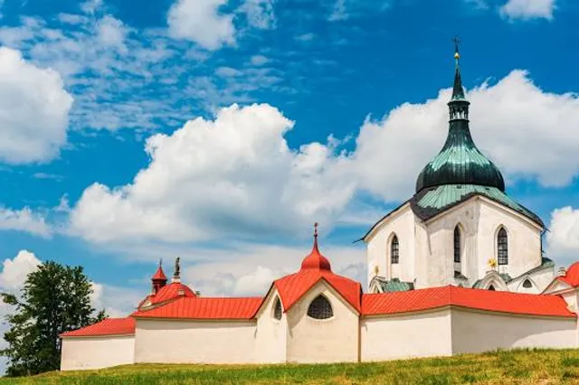 The Pilgrimage church of St. John of Nepomuk at Zelená hora